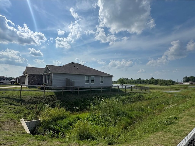 2213 E Fennec St, Siloam Springs, AR 72761 - view of side of home featuring a view of rural / pastoral area