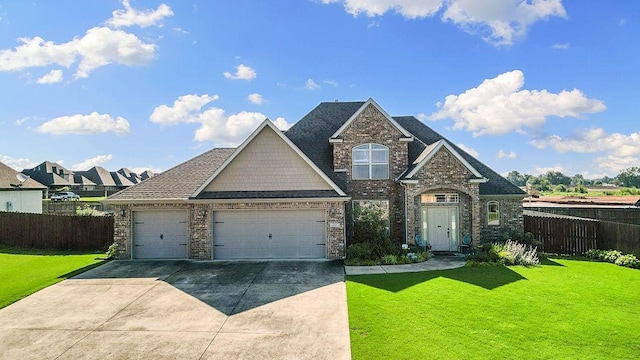 5703 S 66th St, Cave Springs, AR 72718 - view of front of property with an attached garage, driveway, and brick siding