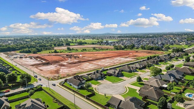 5703 S 66th St, Cave Springs, AR 72718 - aerial perspective of suburban area