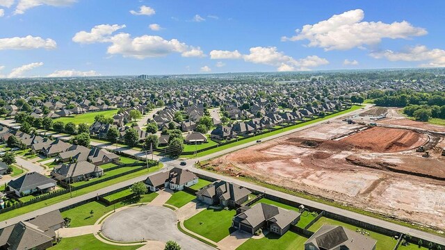 5703 S 66th St, Cave Springs, AR 72718 - aerial perspective of suburban area
