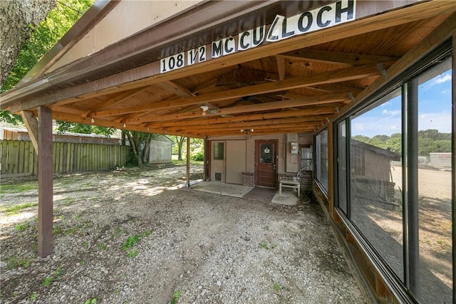 108 Mcculloch, Pea Ridge, AR 72751 - view of parking featuring a carport