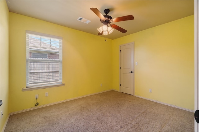 1232 Big Oak Dr, Alma, AR 72921 - carpeted empty room featuring ceiling fan and baseboards