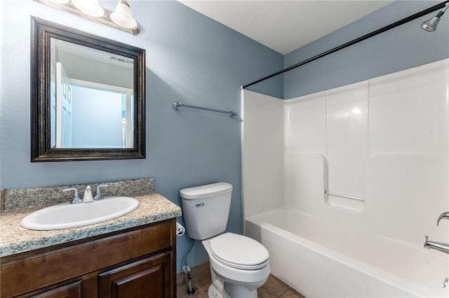 3530 Reynolds Ave, Springdale, AR 72764 - full bath featuring vanity, tub / shower combination, and tile patterned flooring