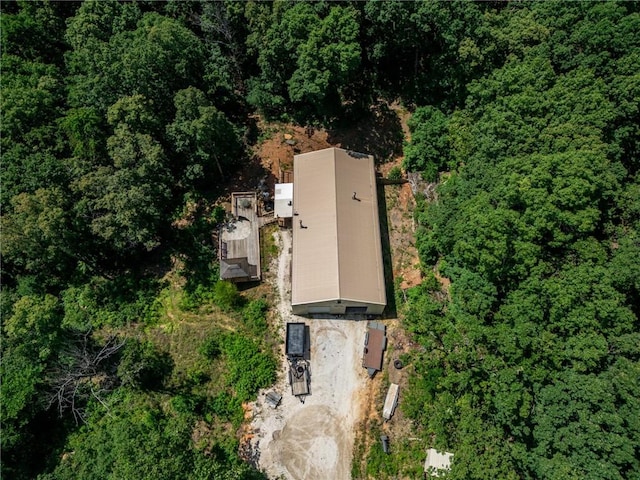 19959 Rheas Community Rd, Lincoln, AR 72744 - view of property location featuring a heavily wooded area