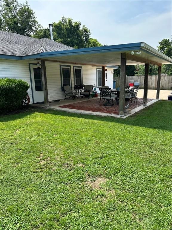 20796 Dawn Hill E Rd, Gentry, AR 72734 - back of house featuring a patio