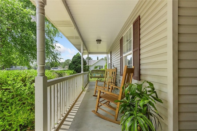 9336 Stonegate Dr, Omaha, AR 72662 - view of porch