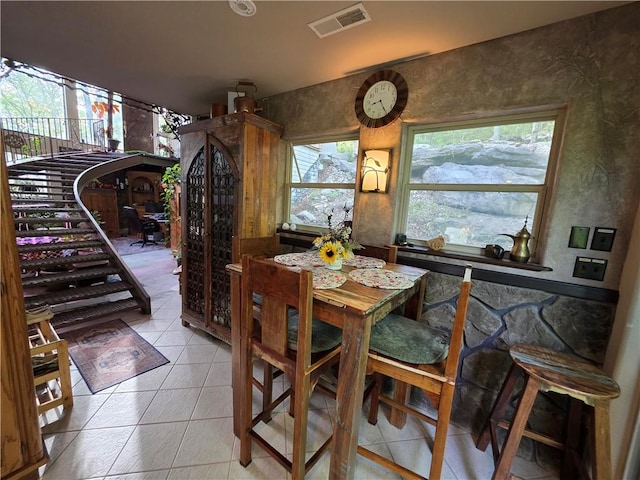 1655 Wilson Springs Rd, Harrison, AR 72601 - view of tiled dining area