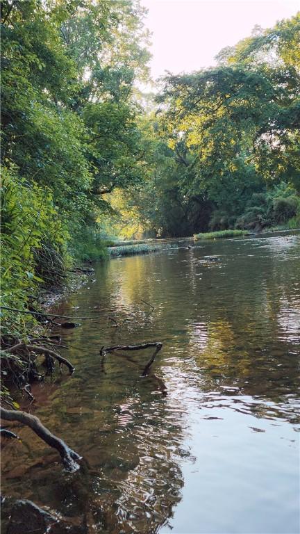 1655 Wilson Springs Rd, Harrison, AR 72601 - water view with a heavily wooded area