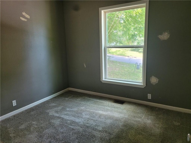 1112 Rush Ave, Harrison, AR 72601 - empty room featuring carpet and healthy amount of natural light