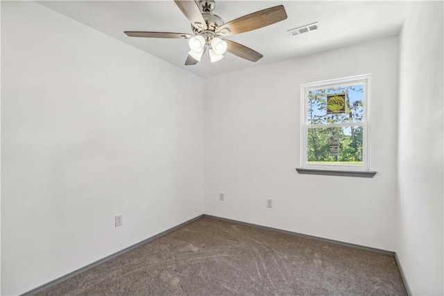 17707 12th Hwy, Rogers, AR 72756 - carpeted empty room with baseboards and a ceiling fan