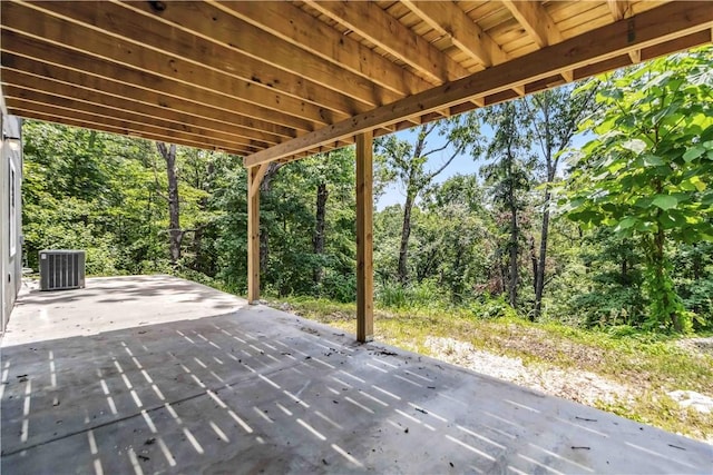 17707 12th Hwy, Rogers, AR 72756 - view of patio / terrace featuring a wooded view