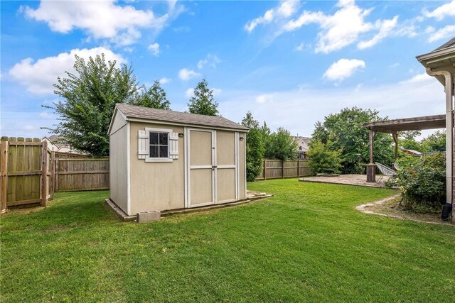 2301 SW Farringdon Ave, Bentonville, AR 72713 - view of shed featuring a fenced backyard