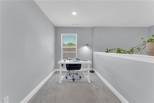 3205 Summer View Ave, Springdale, AR 72764 - home office with carpet floors and baseboards