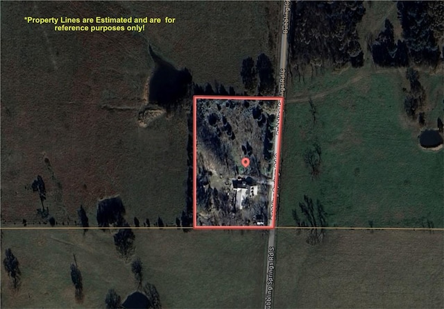 7792 Bubbling Springs Rd, Harrison, AR 72601 - map / location with property parcel outlined