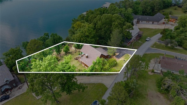8715 Rambo N Rd, Rogers, AR 72756 - aerial view of property's location featuring property parcel outlined
