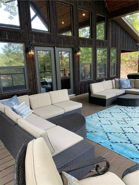 8715 Rambo N Rd, Rogers, AR 72756 - view of sunroom / solarium
