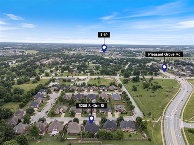 5208 43rd St, Rogers, AR 72758 - view of property location featuring nearby suburban area