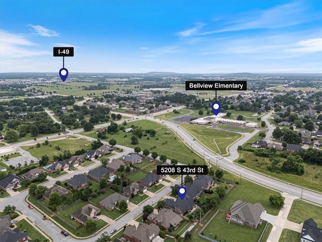 5208 43rd St, Rogers, AR 72758 - view of property location