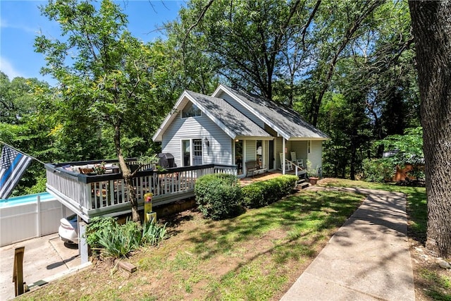 14269 Lake Forrest Heights Rd, Siloam Springs, AR 72761 - ranch-style house with roof with shingles