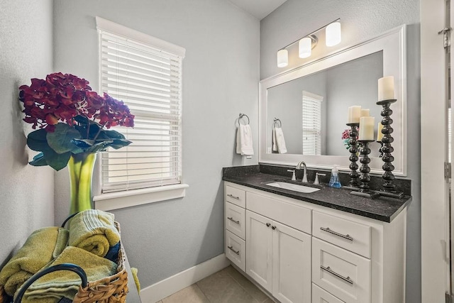 4609 W Waters Edge Dr, Rogers, AR 72758 - bathroom featuring vanity and tile patterned floors