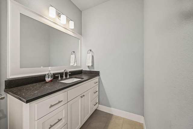 4609 W Waters Edge Dr, Rogers, AR 72758 - bathroom with vanity and tile patterned floors