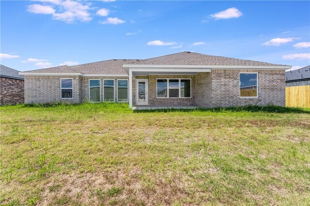 4669 W Triangle St, Fayetteville, AR 72704 - back of house with brick siding