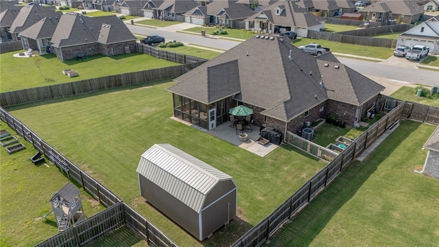 1705 Tull Dr, Pea Ridge, AR 72751 - aerial perspective of suburban area