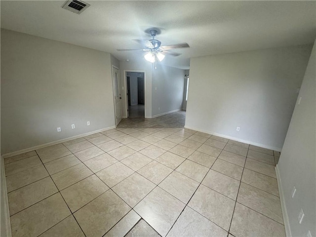 1010 Tori Ln, Beebe, AR 72012 - spare room with a ceiling fan and light tile patterned floors