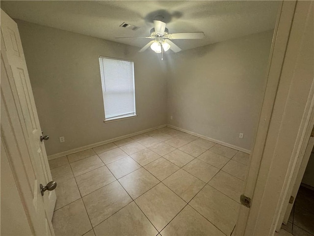 1010 Tori Ln, Beebe, AR 72012 - unfurnished room featuring light tile patterned floors and a ceiling fan