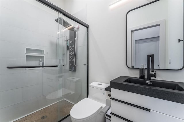 1630 Madison Unit 7855, Huntsville, AR 72740 - full bath featuring a stall shower and vanity