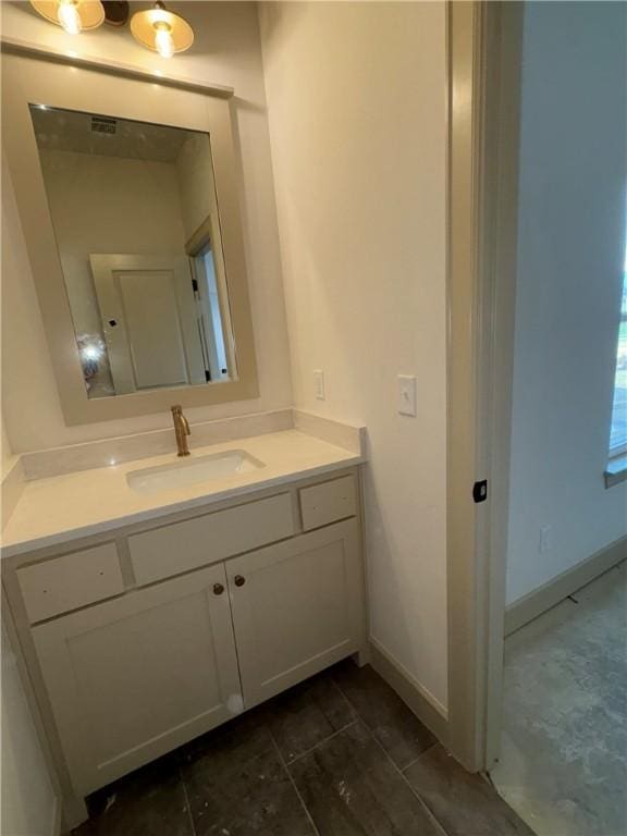 825 Bellagiola, Tontitown, AR 72762 - bathroom with vanity and tile patterned floors