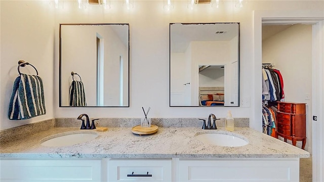 884 Ardiano Ave, Tontitown, AR 72762 - full bath featuring double vanity and a spacious closet