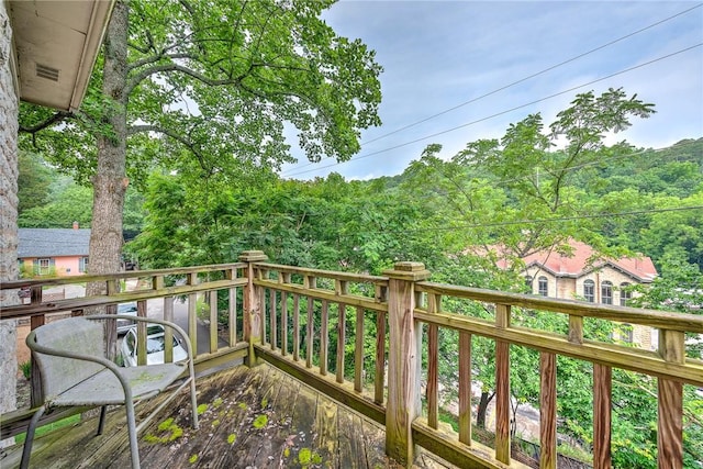 32 Armstrong St, Eureka Springs, AR 72632 - view of balcony