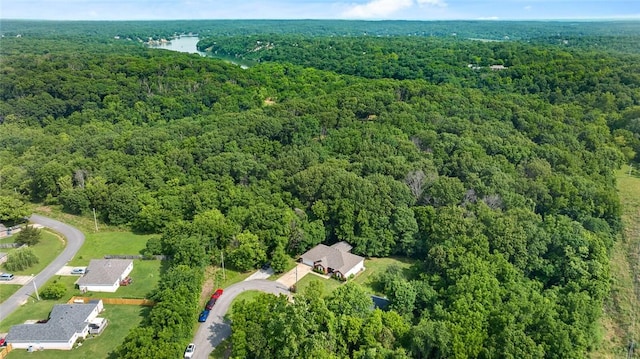 16 Olmsted Ln, Bella Vista, AR 72715 - view of property location featuring a heavily wooded area