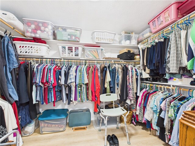 104 Paradise Cove Ln, Berryville, AR 72616 - spacious closet with wood finished floors