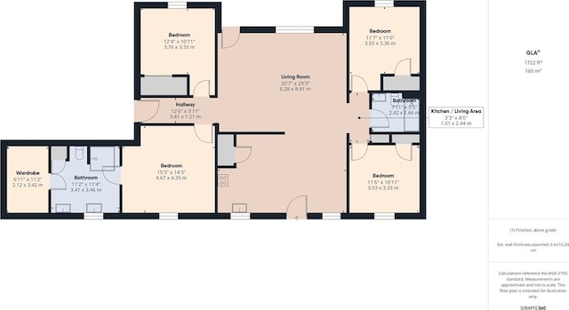 104 Paradise Cove Ln, Berryville, AR 72616 - view of home floor plan