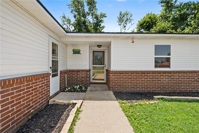 2511 Purdue Cir, Bentonville, AR 72712 - property entrance with brick siding