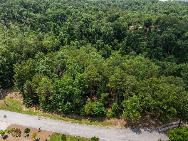 8252 Hickory Tree Ln, Rogers, AR 72756 - drone / aerial view of a heavily wooded area
