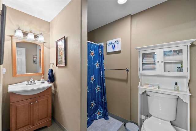 8252 Hickory Tree Ln, Rogers, AR 72756 - bathroom with vanity and curtained shower