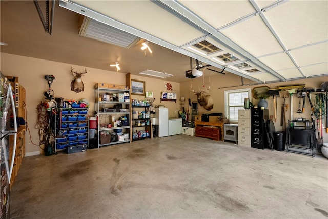 8252 Hickory Tree Ln, Rogers, AR 72756 - garage with a garage door opener