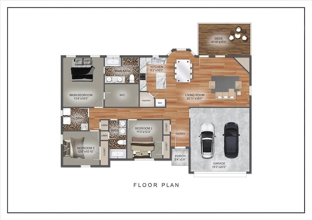 11 Dornoch Cir, Bella Vista, AR 72715 - view of home floor plan