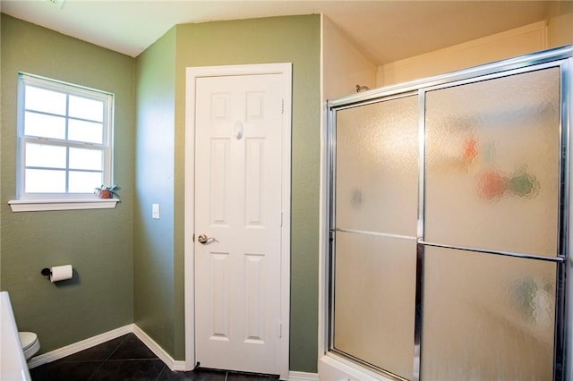 1041 Evergreen St, Centerton, AR 72719 - full bath with a shower stall and tile patterned floors
