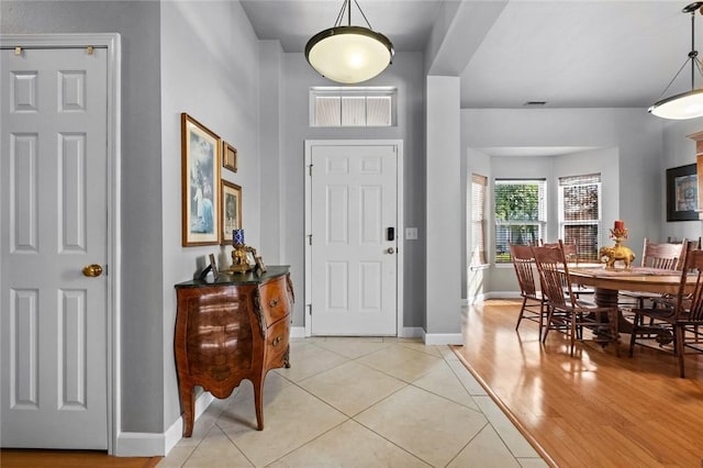 6629 Tall Oaks Loop, Springdale, AR 72762 - foyer entrance featuring baseboards and light tile patterned floors
