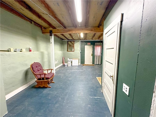 108 Public Sq, Berryville, AR 72616 - unfinished below grade area with baseboards