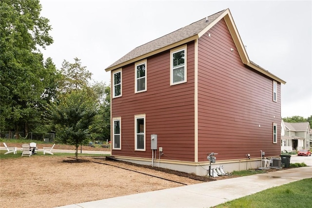 315 E 11th St, Fayetteville, AR 72701 - view of property exterior featuring a central air condition unit