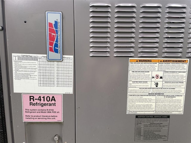 602 E Church Ave, Berryville, AR 72616 - detailed view of a central AC unit