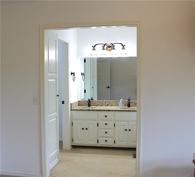 32 Table Rock Dr, Holiday Island, AR 72631 - full bathroom with double vanity