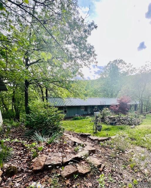 14163 Low Gap Wc 100 Rd, West Fork, AR 72774 - view of yard featuring a forest view