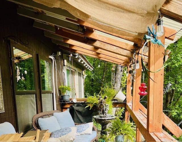 14163 Low Gap Wc 100 Rd, West Fork, AR 72774 - view of sunroom / solarium