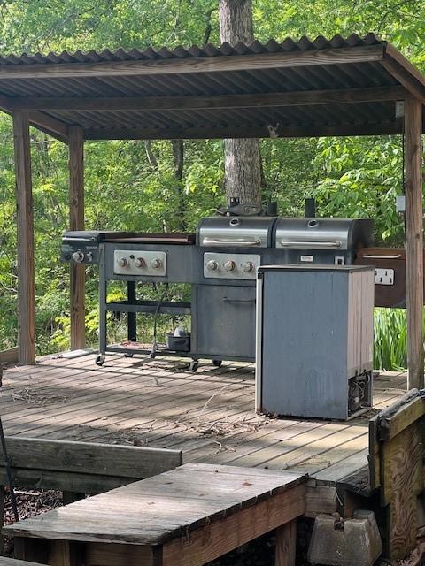14163 Low Gap Wc 100 Rd, West Fork, AR 72774 - view of deck